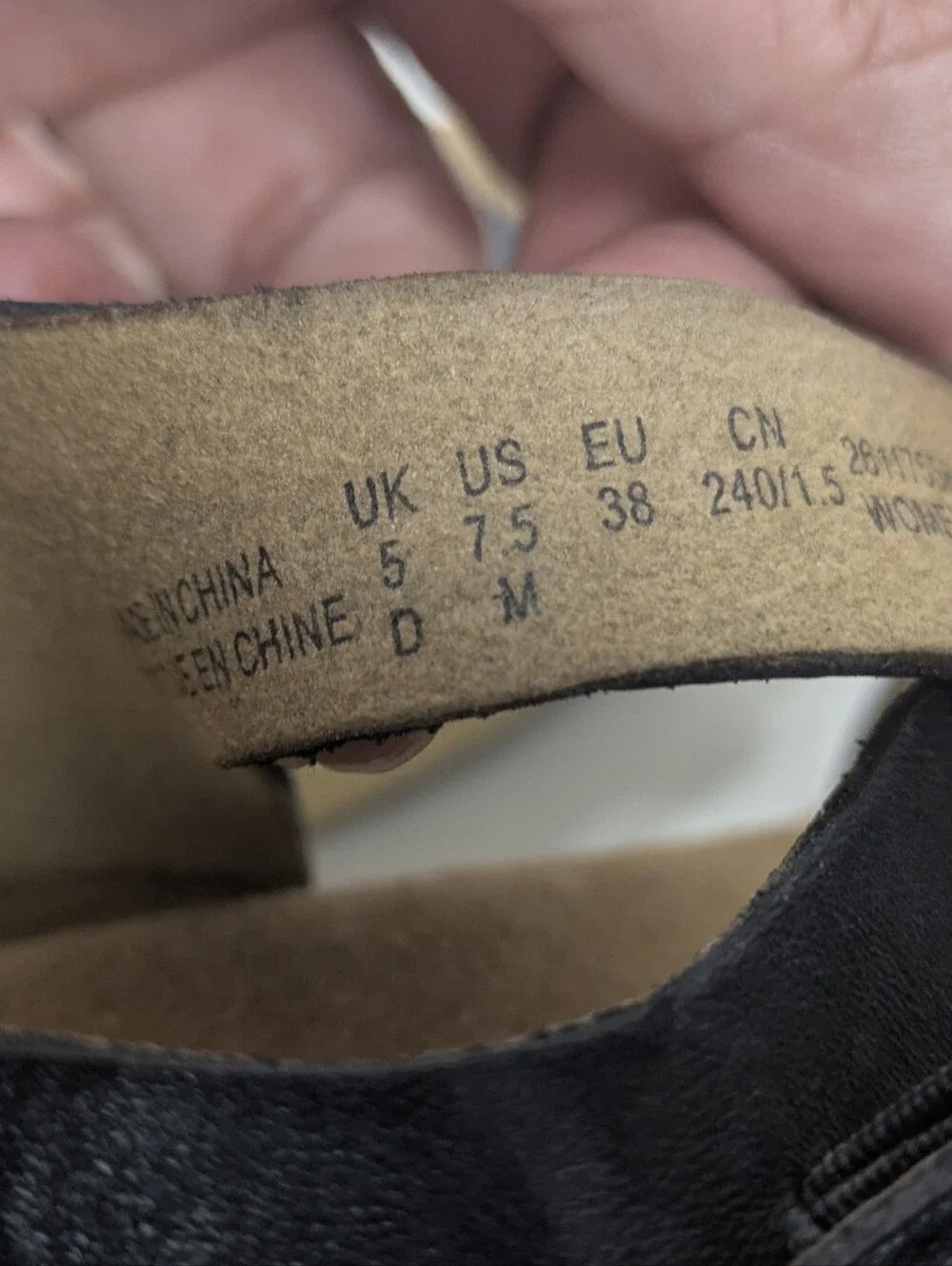 Clarks Ledella Trail Sandal Black Leather Wedge Ankle Strap EUC 7.5